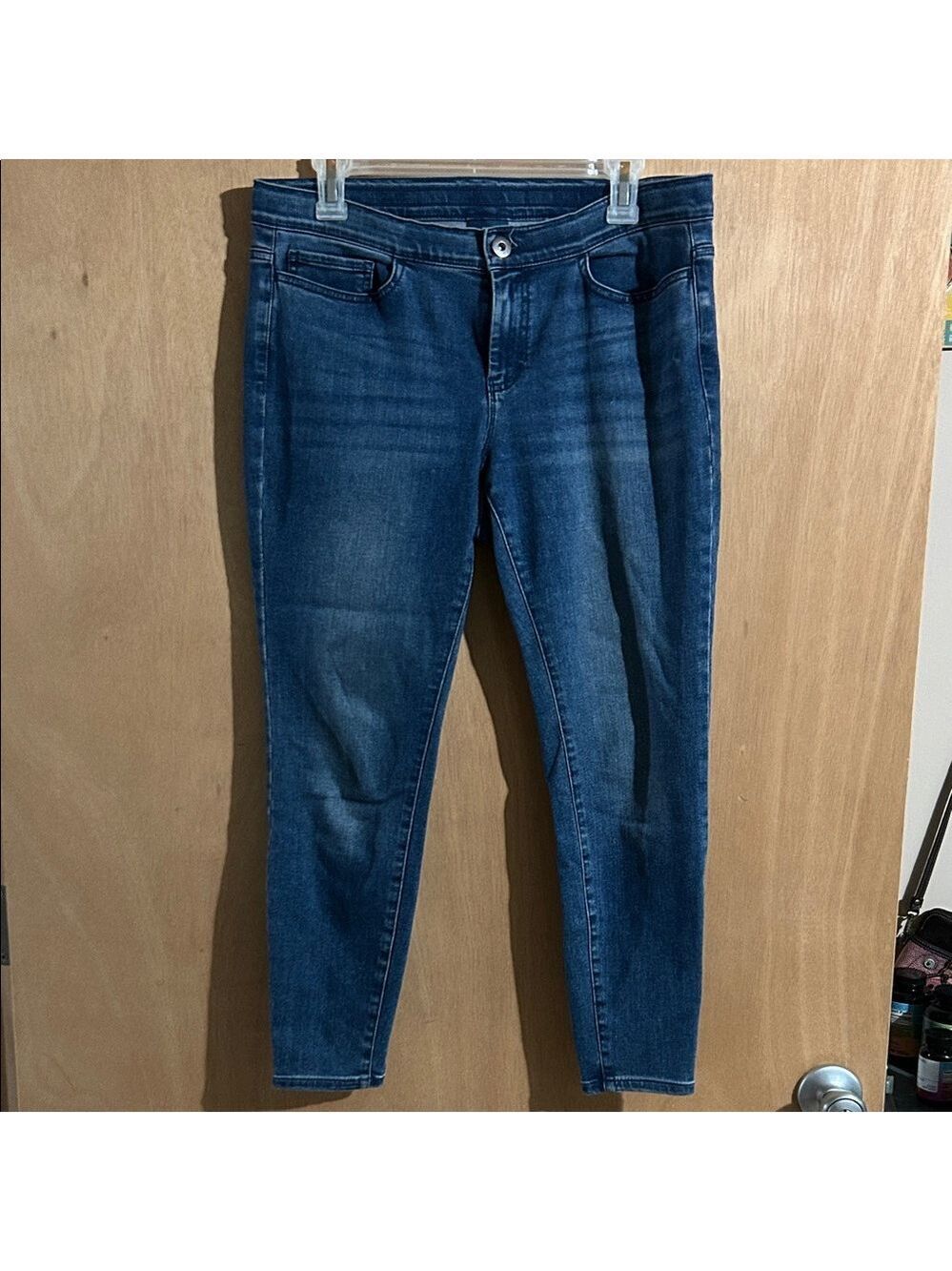 J. Jill Dark Blue 5 Pocket Denim Leggings
